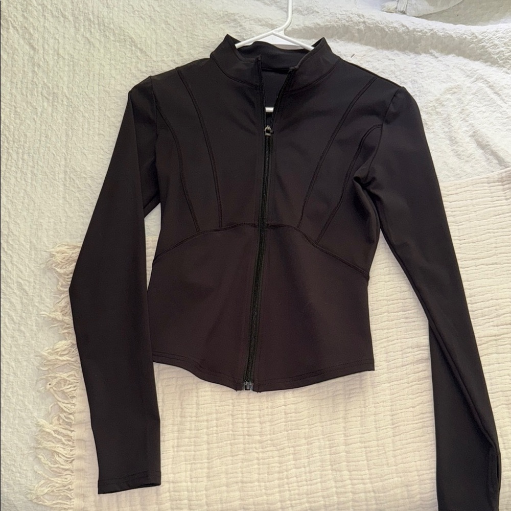 Black Zip-Up Jacket